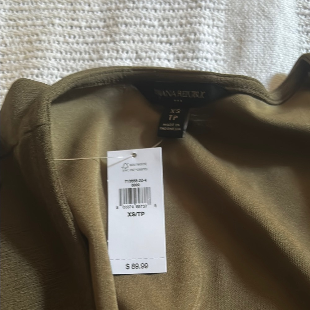 Banana Republic XS Khaki Blouse